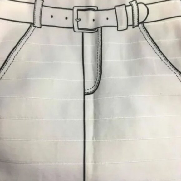 BAND OF OUTSIDERS Tromp L'Oeil SideZip Miniskirt - Picture 5 of 7